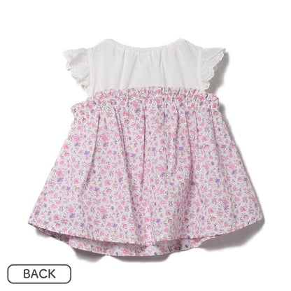Floral Sleeveless Blouse and Shorts Set