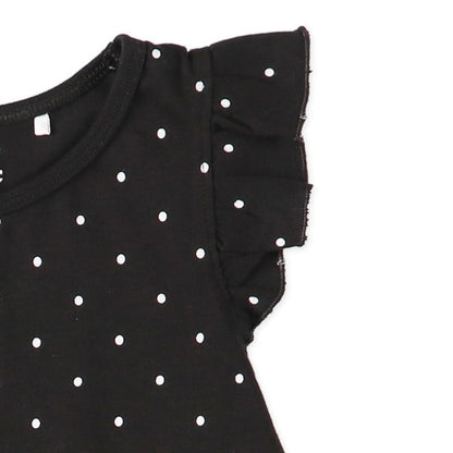 Frill Knit Sleeveless One Piece