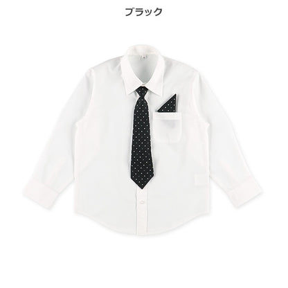 Long tie shirt for autumn, winter and spring