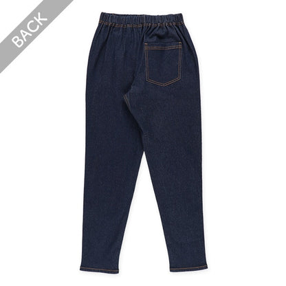 Denim long pants for autumn, winter and spring