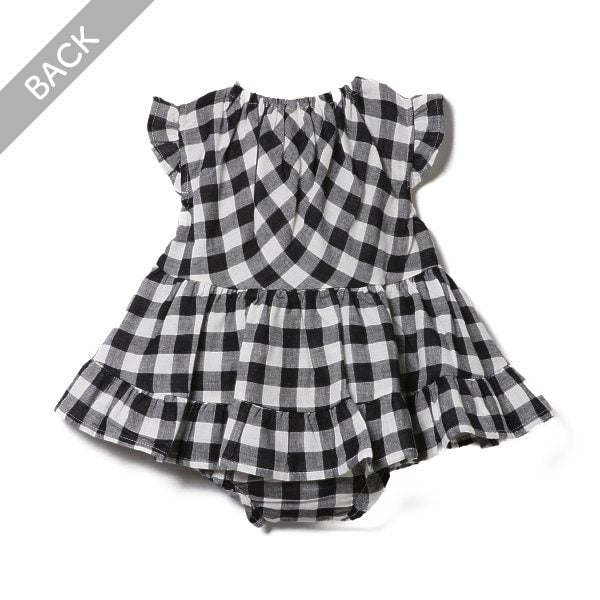 Checkered Sleeveless Blouse and Shorts Set