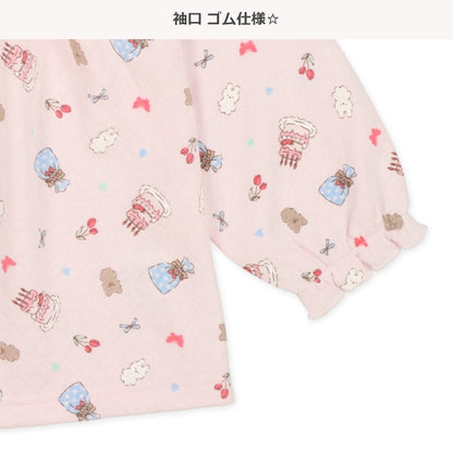 Knit Quilted Pajamas for Girls (Winter)