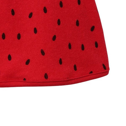 Watermelon Sleeveless Blouse and Shorts Set
