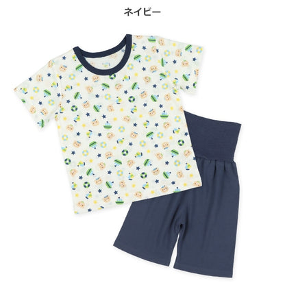 Short Sleeve T-shirt and High Waist Pants Set