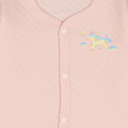 Thermal Rompers with Front Opening for Newborns