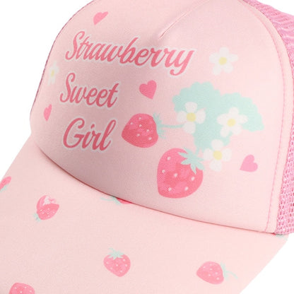 Strawberry Mesh Cap