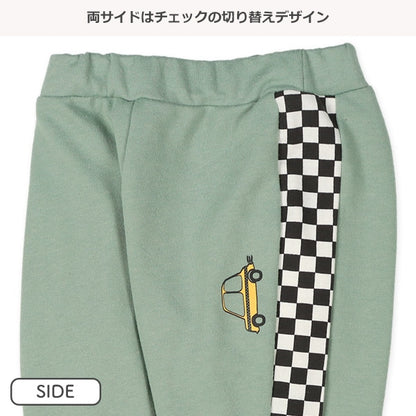 Checked Side Panel Pants (Spring)