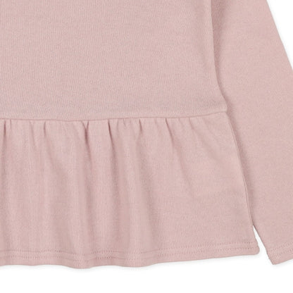 Shoulder and Hem Frills Sweatshirt (Winter, Spring, Autumn)