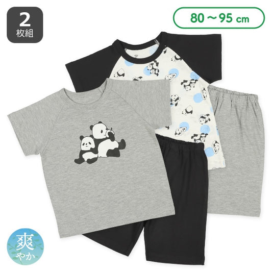 Panda T-shirt and Pants Set