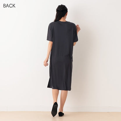 Short Sleeve Maternity One Piece