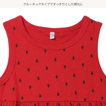 Watermelon Knit Sleeveless One Piece