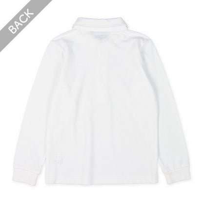 Long Sleeve Polo Shirt with Tie (Winter, Spring, Autumn)