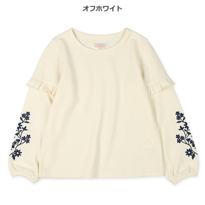 Sweatshirt with Sleeve Embroidery (Spring)