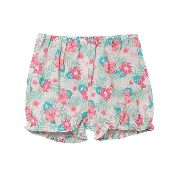 Floral Sleeveless Blouse and Shorts Set