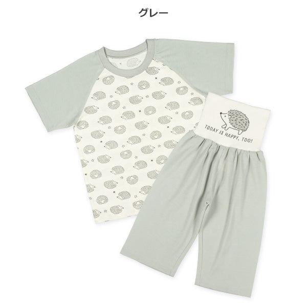 Hedgehog Short Sleeve High Waist T-shirt and Pants Set