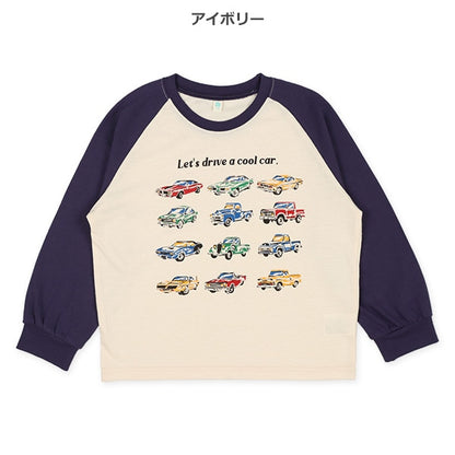Vintage Cars Print Long Sleeve Shirt (Winter, Spring, Autumn)