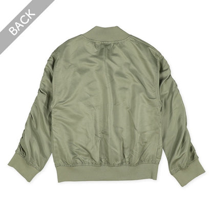 Gathered Sleeves Blouson (Winter, Spring, Autumn)