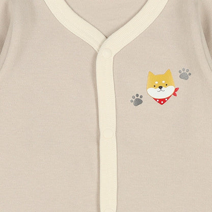 Thermal Rompers with Front Opening for Newborns
