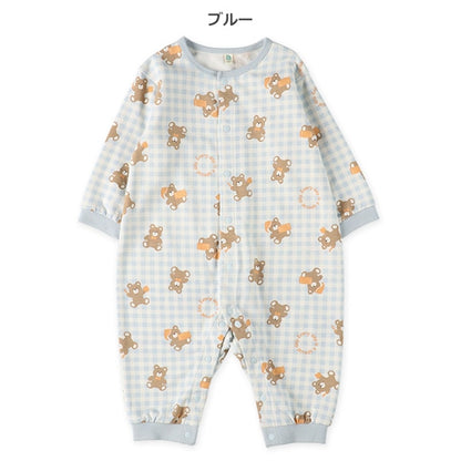 Bear Print Baby Romper (Spring)