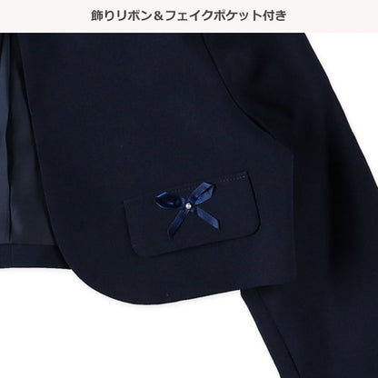 Formal Pleated Dress and Bolero Set (Winter, Spring, Autumn)
