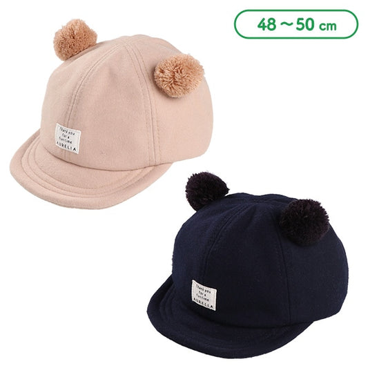 Soft Cap with Bear Ears  (Winter, Spring, Autumn)