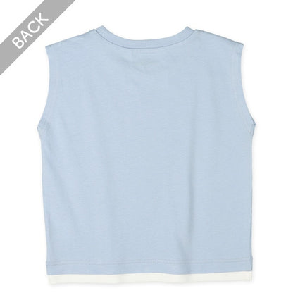Layered Sleeveless T-shirt