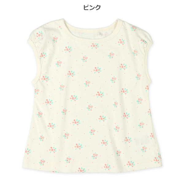 Floral Sleeveless T-shirt