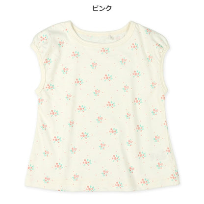 Floral Sleeveless T-shirt