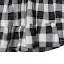 Checkered Sleeveless Blouse and Shorts Set