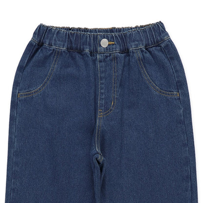 Denim Wide Pants (Winter, Spring, Autumn)