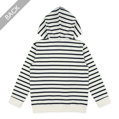 Stripe Long Sleeve Hoodie