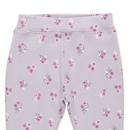 Flower Checked Stretch Pants (Winter, Spring, Autumn)