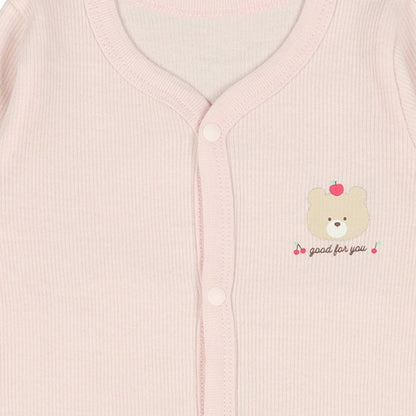 Thermal Rompers with Front Opening for Newborns