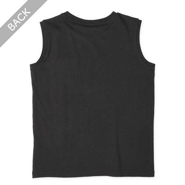 Plain Sleeveless T-shirt