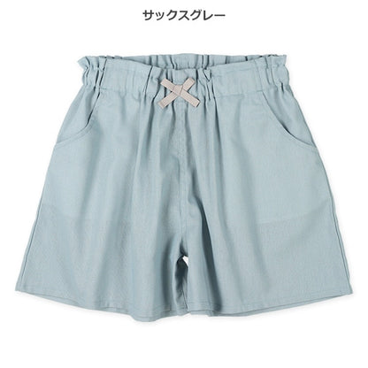 Plain Linen Culotte