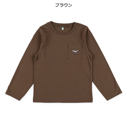 Mini Puff Print Long Sleeve Shirt (Winter, Spring, Autumn)