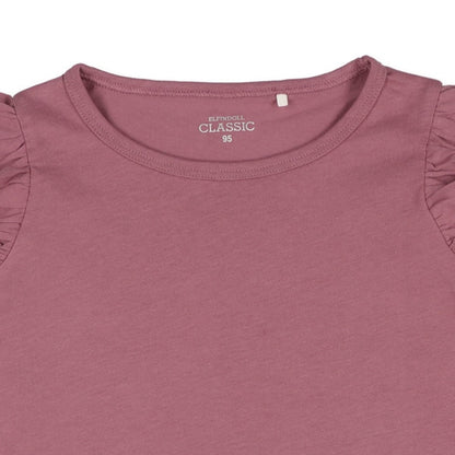 Plain Shoulder Frills T-Shirt (Winter, Spring, Autumn)