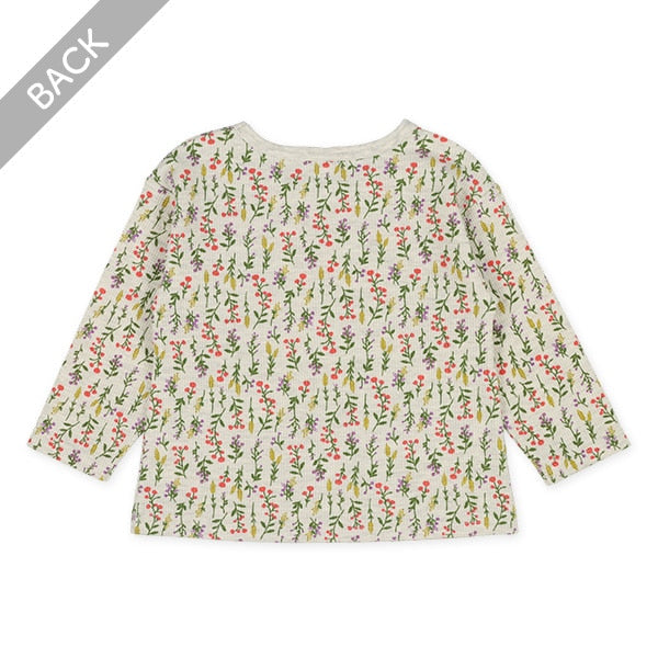 Floral Waffle T-Shirt (Winter, Spring, Autumn)