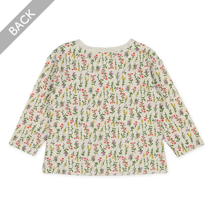 Floral Waffle T-Shirt (Winter, Spring, Autumn)