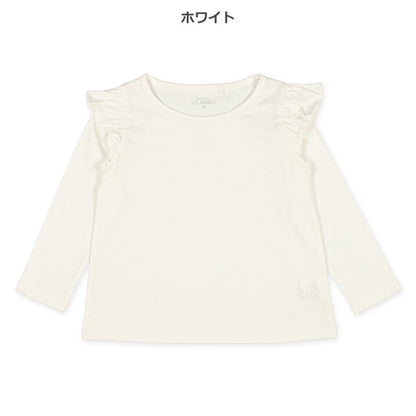 Shoulder Frills T-Shirt (Winter, Spring, Autumn)