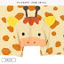 Cattle and Giraffe Short Sleeve Romper
