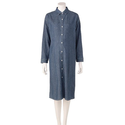 Relaxed-Fit Nursing Denim Pinafore (Winter, Spring, Autumn)