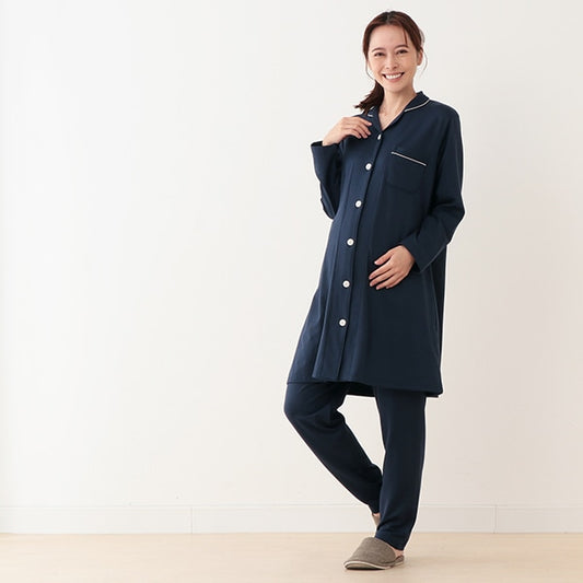Stretch Jersey Solid Pajamas (Winter, Spring, Autumn)