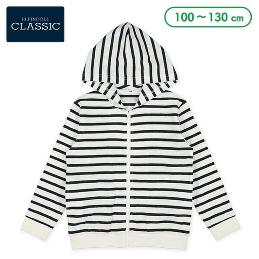 Stripe Long Sleeve Hoodie