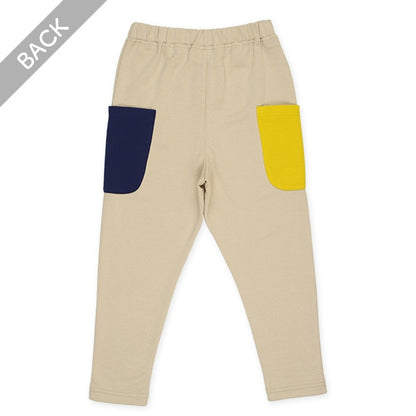 Sarouel Pants with Color Pocket (Winter, Spring, Autumn)