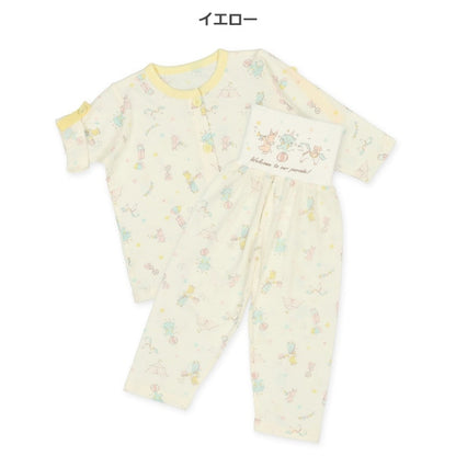 Circus Roll Up T-shirt and High Waist Pants Set