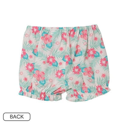 Floral Sleeveless Blouse and Shorts Set