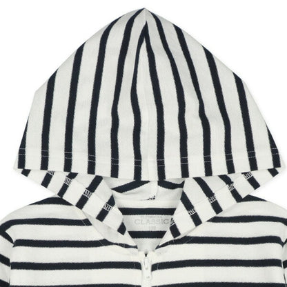 Stripe Long Sleeve Hoodie