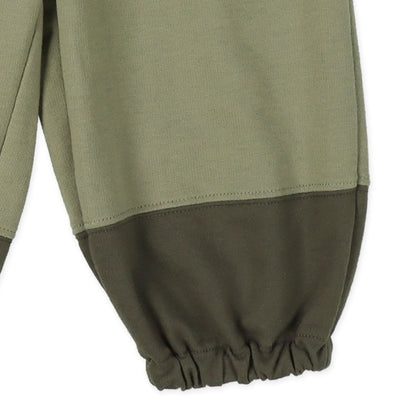 Contrast Hem  Sweatpants (Spring)