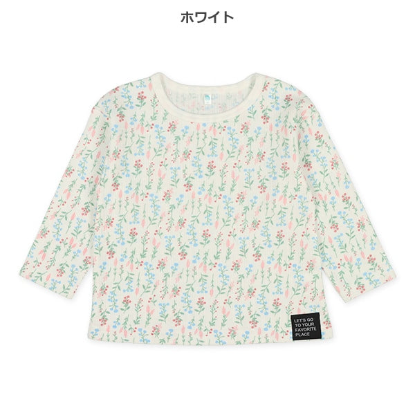Floral Waffle T-Shirt (Winter, Spring, Autumn)
